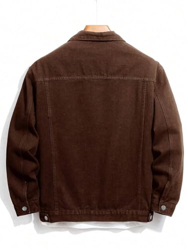 GRECIILOOKS Men’S Denim Jacket | Classic Regular Fit Jeans Jacket For Men | Stylish Branded Jackets For Men – Timeless Casual Wear