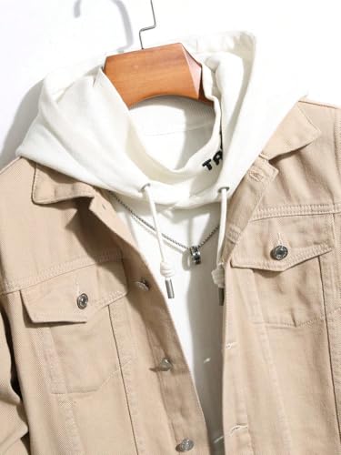 GRECIILOOKS Men’S Denim Jacket | Classic Regular Fit Jeans Jacket For Men | Stylish Branded Jackets For Men – Timeless Casual Wear