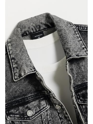 GRECIILOOKS Men’S Denim Jacket | Classic Regular Fit Jeans Jacket For Men | Stylish Branded Jackets For Men – Timeless Casual Wear