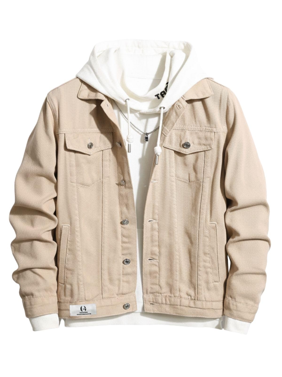 GRECIILOOKS Men’S Denim Jacket | Classic Regular Fit Jeans Jacket For Men | Stylish Branded Jackets For Men – Timeless Casual Wear