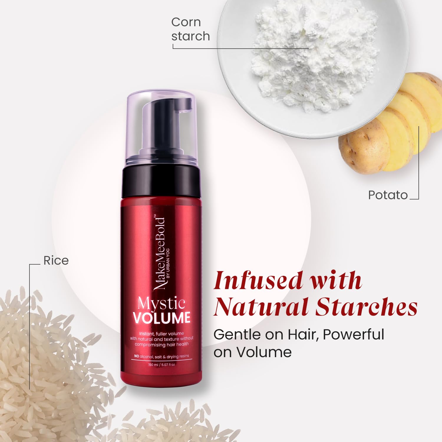 Urban yog MakeMeeBold 3-in-1 Hot Air Brush| 1.5-inch Barrel | Hair Dryer Hair Straightener Volumizer Blow Dryer Styling Tool,1200 Watt | Gifts for Woman, Multicolour